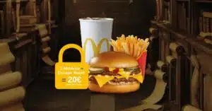 Media Escape Room em Penafiel com McDonald’s incluído